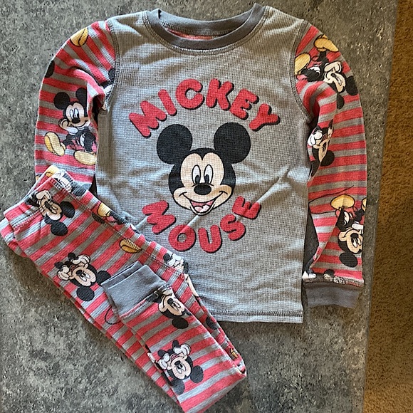 Cuddl Duds Pajamas Disney Mickey Mouse Cuddle Duds 2piece Matching